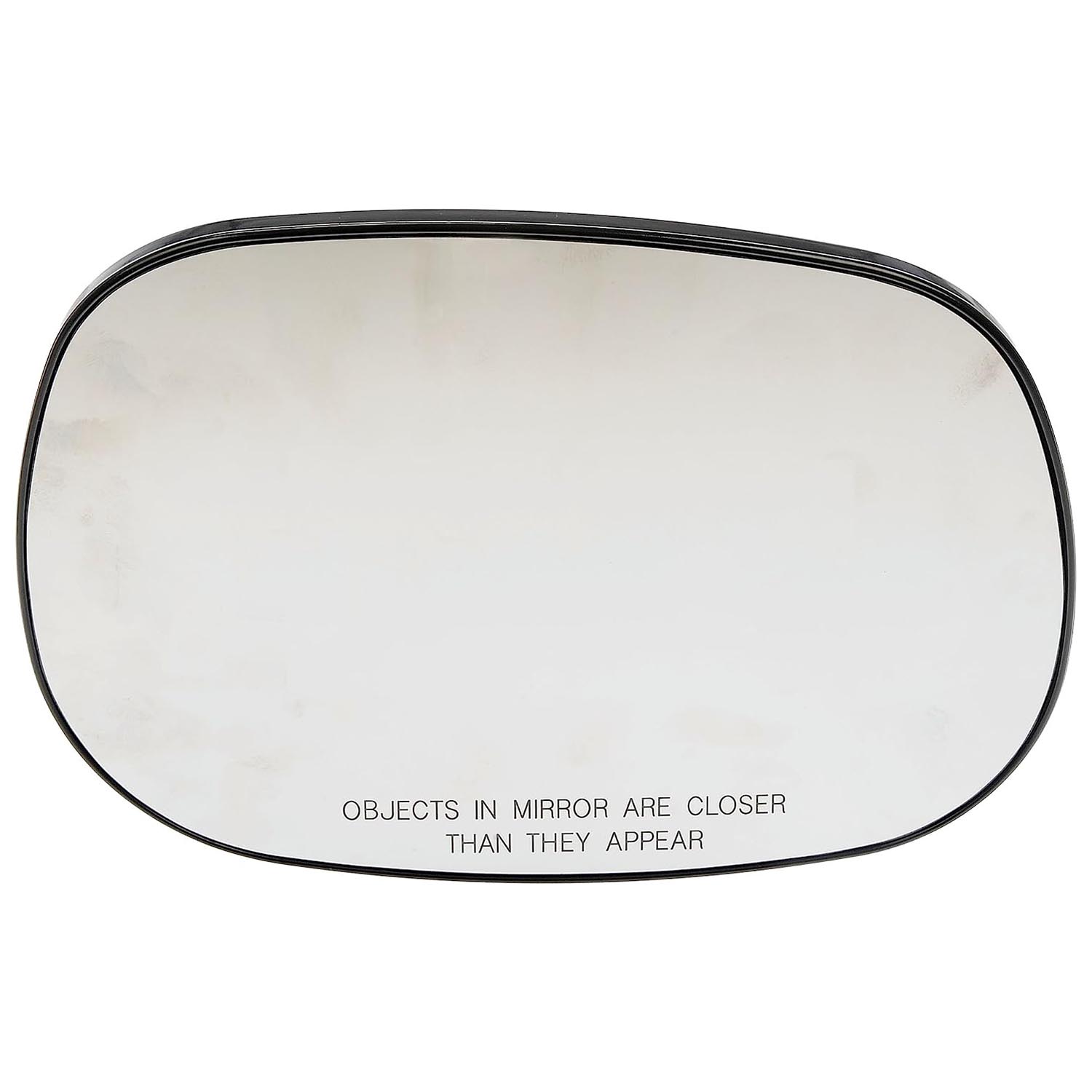 56257 Front, Passenger Side Help Series Mirror Glass, Non-Heated, No Blind Spot Feature - Dorman 56257 Passenger Side Plastic Backed Non-Heated Mirror Glass - Dorman - HELP Door Mirror Glass 56257 - Non-Heated Plastic Backed Mirror Right
