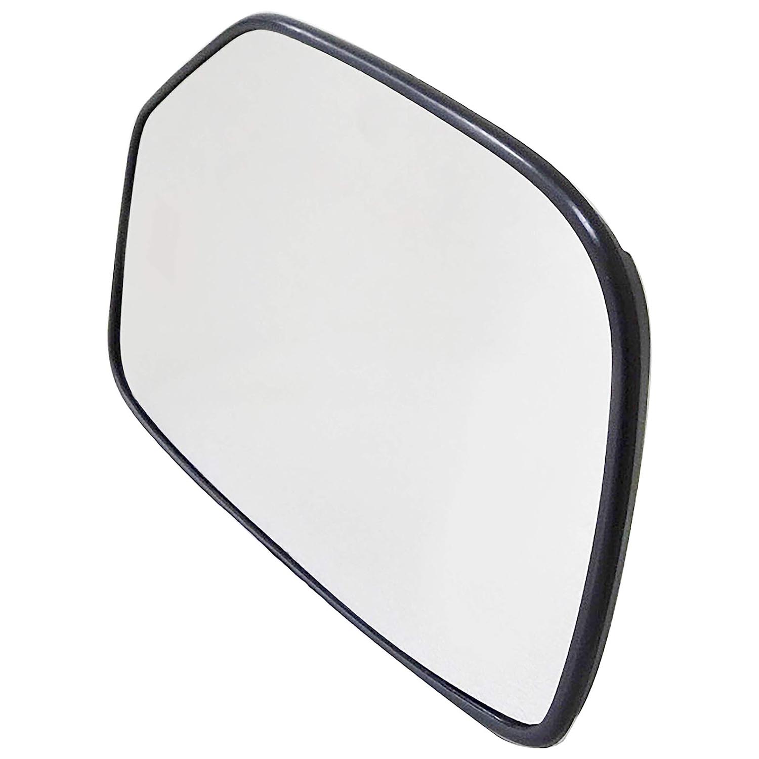 56327 Driver Side Help Series Mirror Glass, Heated, No Blind Spot Feature - Dorman 56327 Driver Side Heated Door Mirror Glass Compatible with Select Models - Dorman - HELP Door Mirror Glass 56327 - Heated Plastic Backed Mirror Left