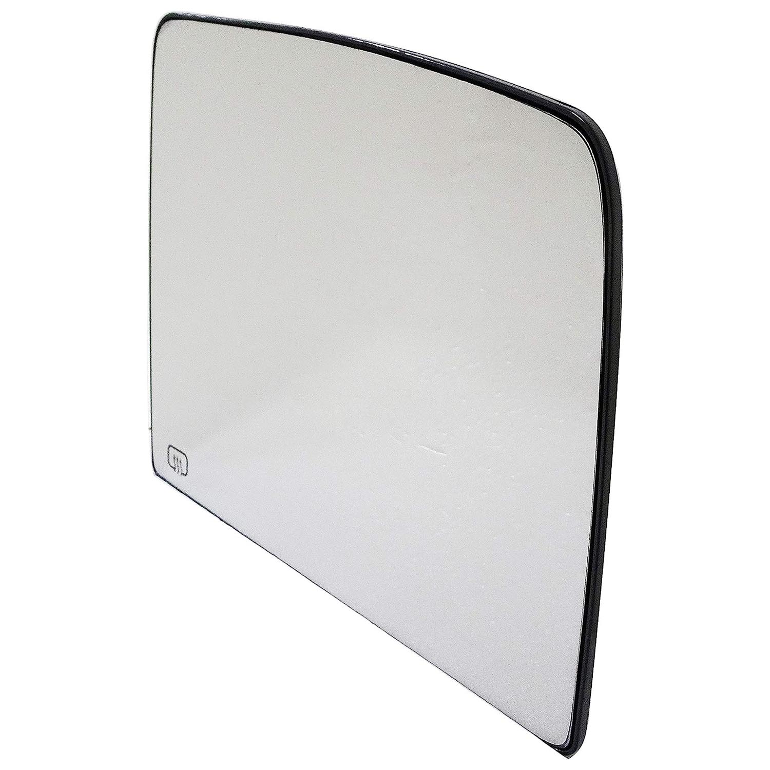 56495 Passenger Side Help Series Mirror Glass, Heated, No Blind Spot Feature - Dorman - HELP Door Mirror Glass 56495 - Plastic Backed Door Mirror Glass
