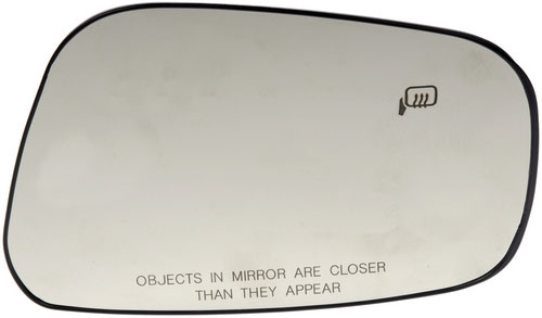 56507 Passenger Side Help Series Mirror Glass, Heated, No Blind Spot Feature - Dorman 56507 Passenger Side Heated Door Mirror Glass Compatible with Select Nissan Models - Dorman - HELP Door Mirror Glass 56507 - Heated Plastic Backed Mirror Right - PLASTICBACKED MIRROR - Heated Plastic Backed Mirror Right - Mirror Replacement Glass - Mirror Plastic Backed - Cracked mirror glass? This door mirror glass is precision-engineered to match the original door mirror glass of specific vehicle years, makes and models for a simple and permanent replacement job. - Nissan Pathfinder 2012-05
