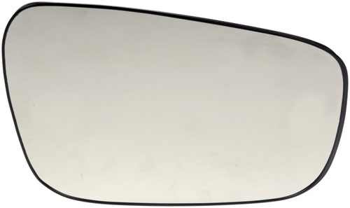 56522 Driver Side Help Series Mirror Glass, Non-Heated, No Blind Spot Feature - Dorman 56522 Driver Side Door Mirror Glass Compatible with Select Nissan Models - Dorman - HELP Door Mirror Glass 56522 - Non-Heated Plastic Backed Mirror Left