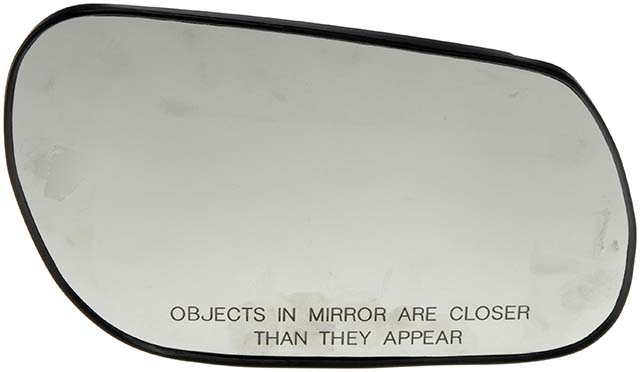 56621 Front, Passenger Side Help Series Mirror Glass, Non-Heated, No Blind Spot Feature - Dorman 56621 Passenger Side Door Mirror Glass Compatible with Select Mazda Models - Dorman - HELP Door Mirror Glass 56621 - Non-Heated Plastic Backed Mirror Right - PLASTICBACKED MIRROR - Non-Heated Plastic Backed Mirror Right - Mirror Plastic Backed - Mirror Replacement Glass - Cracked mirror glass? This door mirror glass is precision-engineered to match the original door mirror glass of specific vehicle years, makes and models for a simple and permanent replacement job. - Mazda 3 2009-04