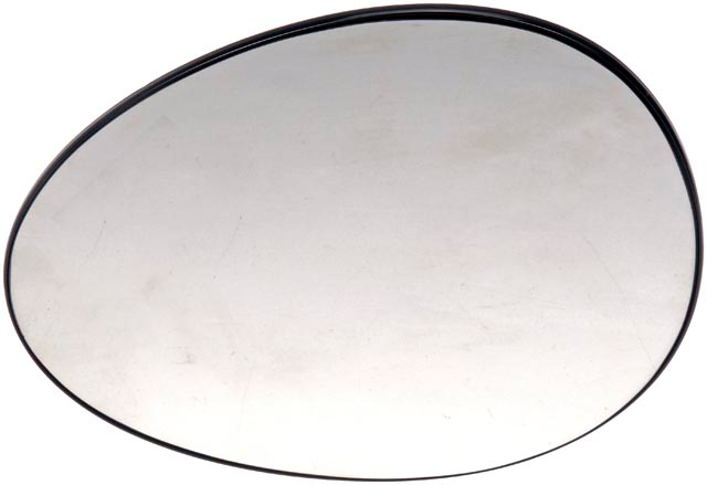 56716 Driver Side Help Series Mirror Glass, Heated, No Blind Spot Feature - Dorman 56716 Driver Side Door Mirror Glass Compatible with Select Mini Models - Dorman - HELP Door Mirror Glass 56716 - Plastic Backed Door Mirror Glass - PLASTICBACKED MIRROR - Plastic Backed Door Mirror Glass - Mirror Replacement Glass - Mirror Plastic Backed - Cracked mirror glass? This door mirror glass is precision-engineered to match the original door mirror glass of specific vehicle years, makes and models for a simple and permanent replacement job. - Mini Cooper 2015-07, Mini Cooper Countryman 2015-11