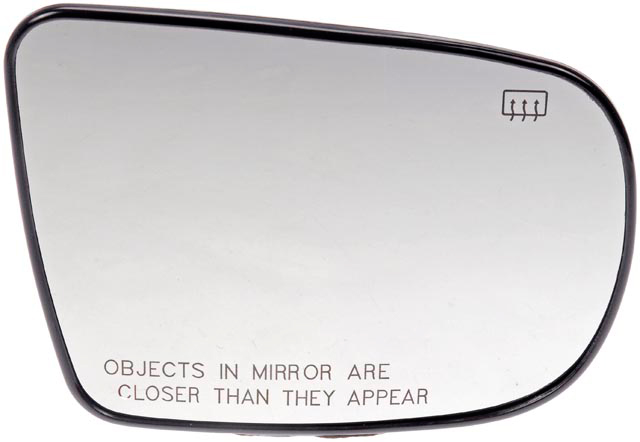 56781 Front, Passenger Side Help Series Mirror Glass, Heated, No Blind Spot Feature - Dorman - HELP Door Mirror Glass 56781 - Plastic Backed Door Mirror Glass - PLASTICBACKED MIRROR - Plastic Backed Door Mirror Glass - Mirror Replacement Glass - Mirror Plastic Backed - Cracked mirror glass? This door mirror glass is precision-engineered to match the original door mirror glass of specific vehicle years, makes and models for a simple and permanent replacement job. - Subaru B9 Tribeca 2006, Subaru Legacy 2007-05, Subaru Outback 2007-05
