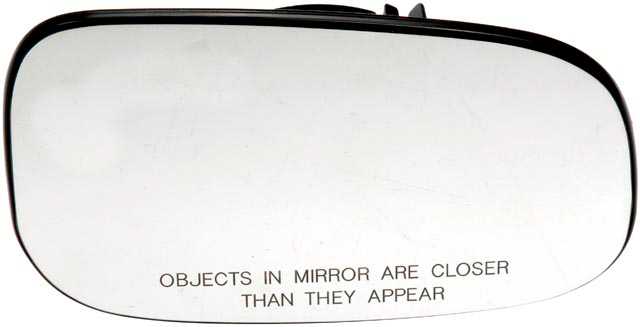 56817 Front, Passenger Side Help Series Mirror Glass, Heated, No Blind Spot Feature - Dorman 56817 Passenger Side Door Mirror Glass Compatible with Select Volvo Models - Dorman - HELP Door Mirror Glass 56817 - Plastic Backed Door Mirror Glass