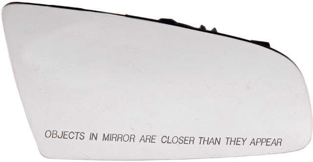 56827 Passenger Side Help Series Mirror Glass, Heated, No Blind Spot Feature - Dorman 56827 Passenger Side Door Mirror Glass Compatible with Select Audi Models - Dorman - HELP Door Mirror Glass 56827 - Plastic Backed Door Mirror Glass