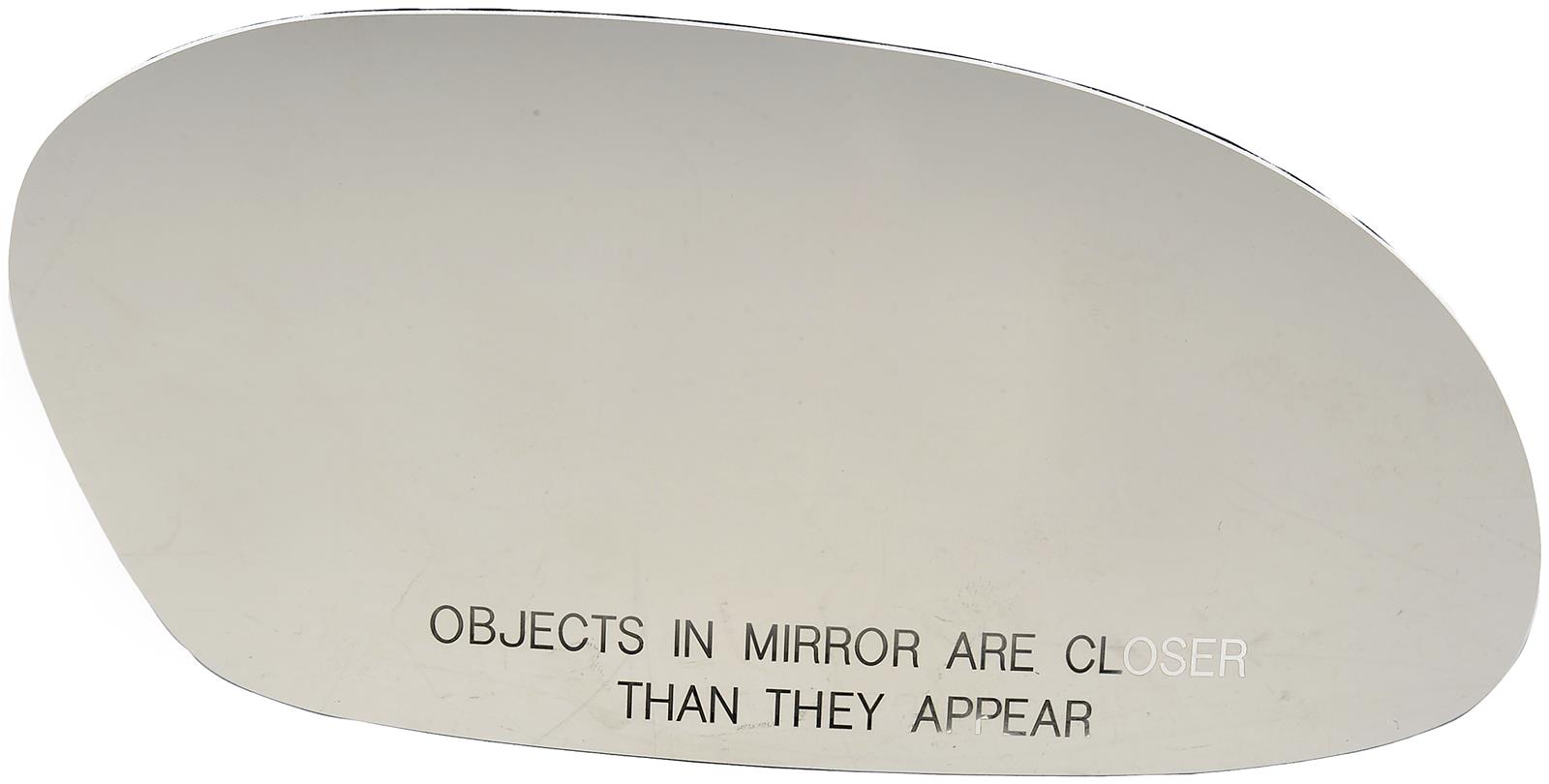 57054 Passenger Side Help Series Mirror Glass, Non-Heated, No Blind Spot Feature - Dorman - HELP Door Mirror Glass 57054 - Mirror Glass without Backing Plate - Mirror Glass Without Backing Plate