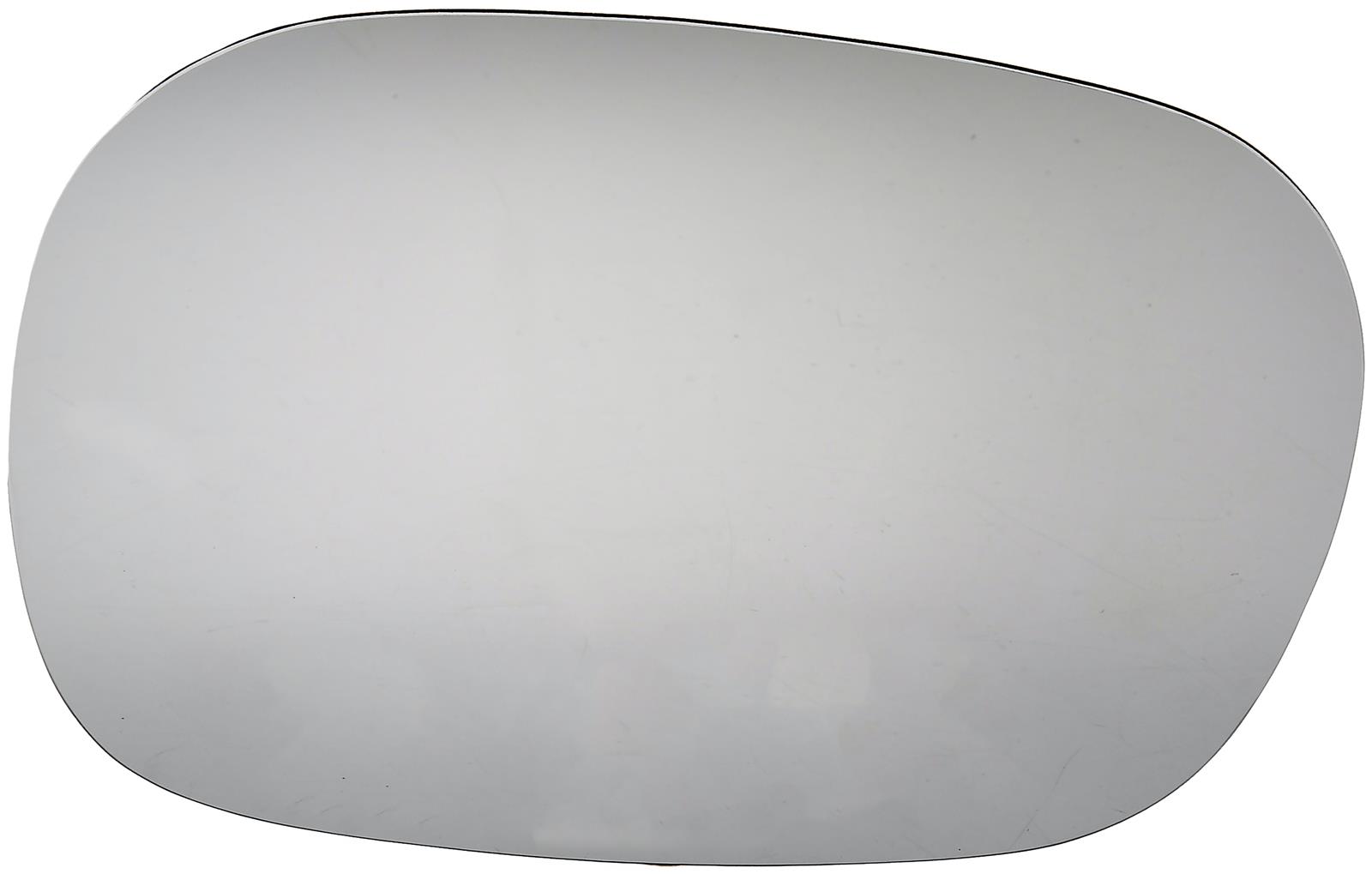 57062 Driver Side Help Series Mirror Glass, Non-Heated, No Blind Spot Feature - Dorman - HELP Door Mirror Glass 57062 - Mirror Glass without Backing Plate - Mirror Glass Without Backing Plate