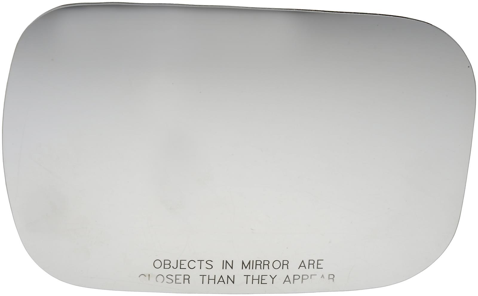57067 Front, Passenger Side Help Series Mirror Glass, Non-Heated, No Blind Spot Feature - Dorman 57067 Passenger Side Door Mirror Glass Compatible with Select Chevrolet/GMC Models - Dorman - HELP Door Mirror Glass 57067 - Mirror Glass without Backing Plate - Mirror Glass Without Backing Plate
