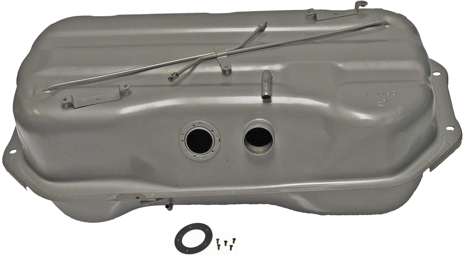 576-015 Galvanized Steel Fuel Tank, 15 gallons / 57 liters, OE Solutions Series - Dorman 576-015 Fuel Tank Compatible with Select Dodge / Mitsubishi / Plymouth Models - Dorman Fuel Tank 576-015 - FUEL TANK - Steel Fuel Tank - Gas Tank - This replacement fuel tank is precision-engineered to match the fit and function of the original fuel tank on specified vehicles. - Dodge 1985-79, Mitsubishi 1986-83, Plymouth 1982-79 - Steel Fuel Tank