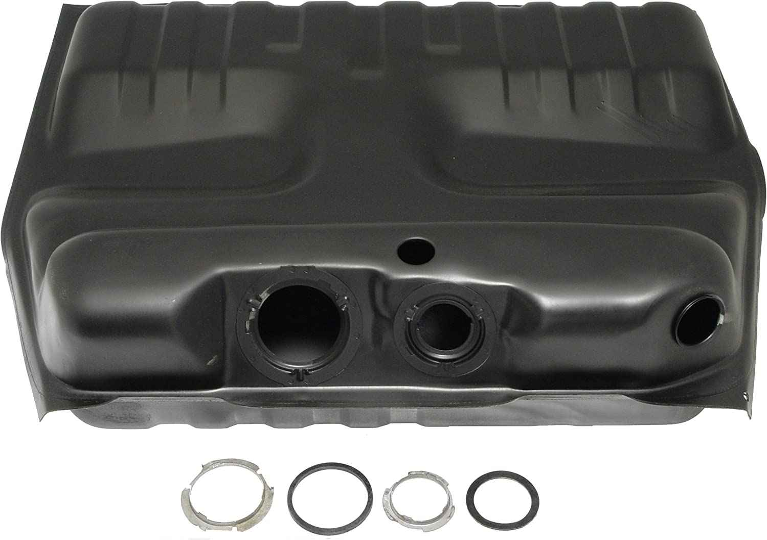 576-017 Galvanized Steel Fuel Tank, 16 gallons / 61 liters, OE Solutions Series - Dorman 576-017 Fuel Tank Compatible with Select Chrysler / Dodge / Plymouth Models - Dorman Fuel Tank 576-017 - FUEL TANK - Steel Fuel Tank - Gas Tank - This replacement fuel tank is precision-engineered to match the fit and function of the original fuel tank on specified vehicles. - Chrysler 1994-91, Dodge 1995-91, Plymouth 1995-91 - Steel Fuel Tank