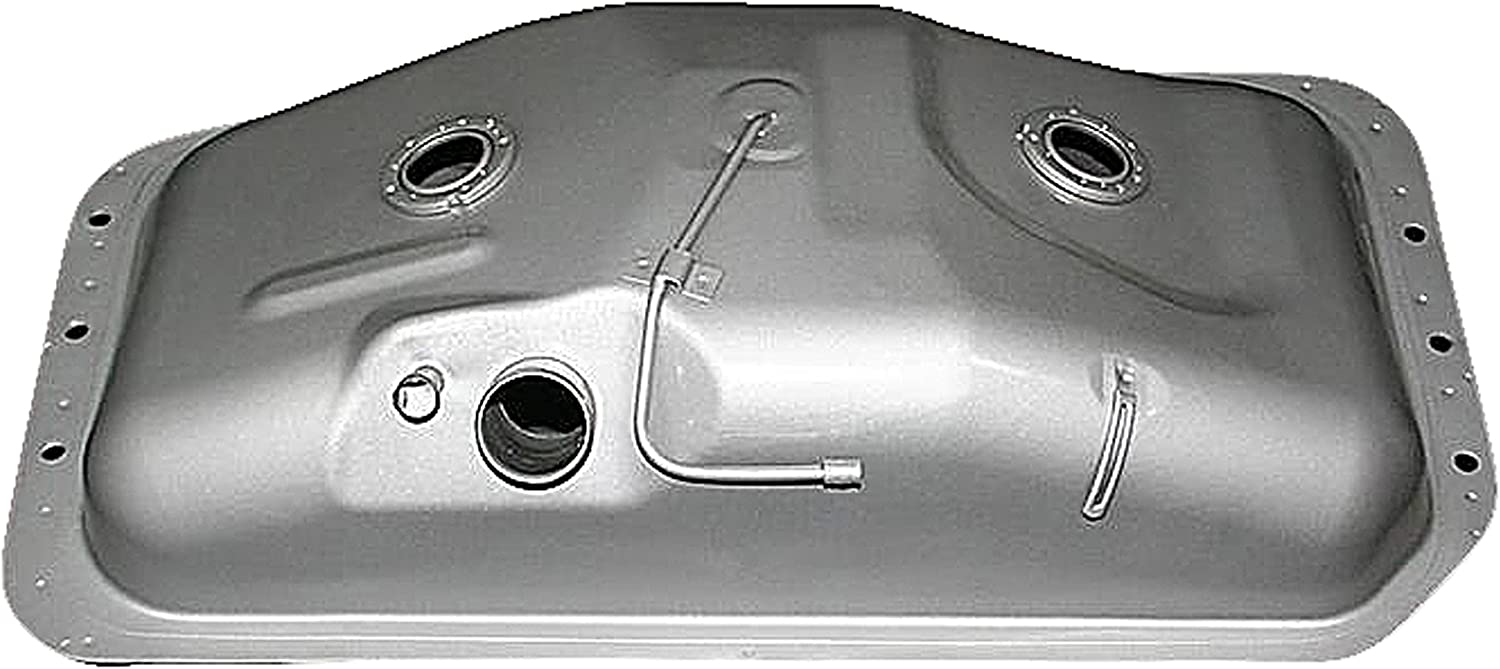 576-213 Galvanized Steel Fuel Tank, 13.7 gallons / 52 liters, OE Solutions Series - Dorman Fuel Tank 576-213 - FUEL TANK - Steel Fuel Tank - Gas Tank - This replacement fuel tank is precision-engineered to match the fit and function of the original fuel tank on specified vehicles. - Toyota Pickup 1990-86 - Steel Fuel Tank