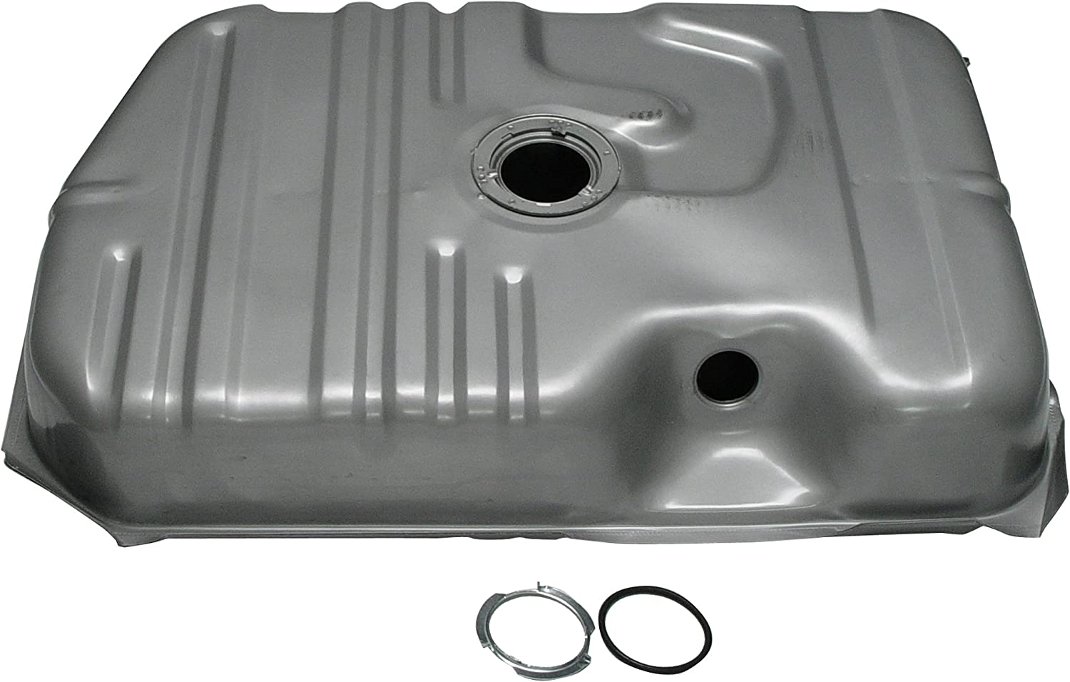 576-363 Galvanized Steel Fuel Tank, 17 gallons / 64 liters, OE Solutions Series - Dorman 576-363 Fuel Tank Compatible with Select Models - Dorman Fuel Tank 576-363 - FUEL TANK - Steel Fuel Tank - Gas Tank - This replacement fuel tank is precision-engineered to match the fit and function of the original fuel tank on specified vehicles. - Buick 1987-78, Chevrolet 1988-78, Oldsmobile 1988-78, Pontiac 1987-78