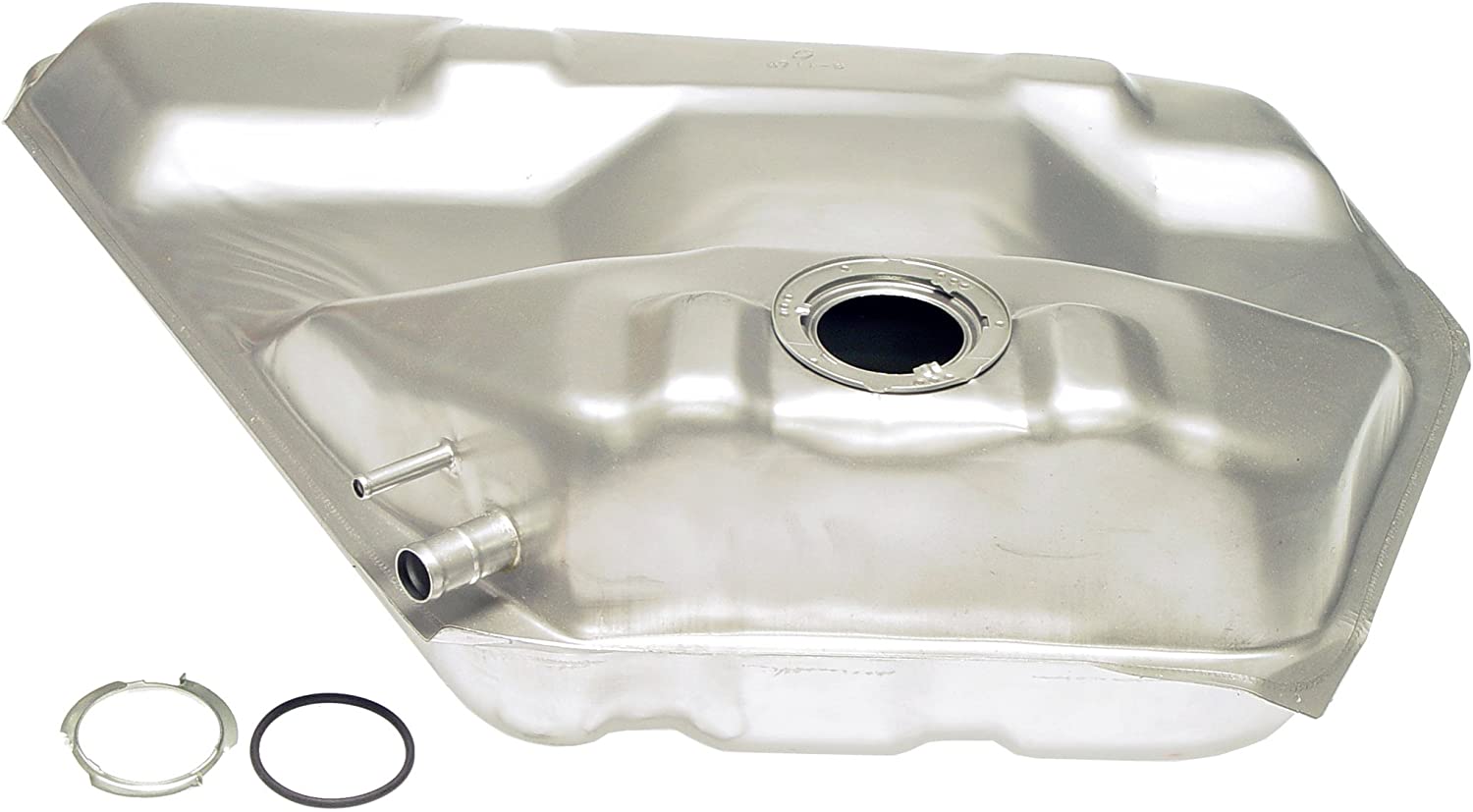 576-395 Galvanized Steel Fuel Tank, 15 gallons / 57 liters, OE Solutions Series - Dorman 576-395 Fuel Tank Compatible with Select Models - Dorman Fuel Tank 576-395 - FUEL TANK - Steel Fuel Tank - Gas Tank - This replacement fuel tank is precision-engineered to match the fit and function of the original fuel tank on specified vehicles. - Buick 1996-84, Chevrolet 1990-84, Oldsmobile 1996-84, Pontiac 1991-84