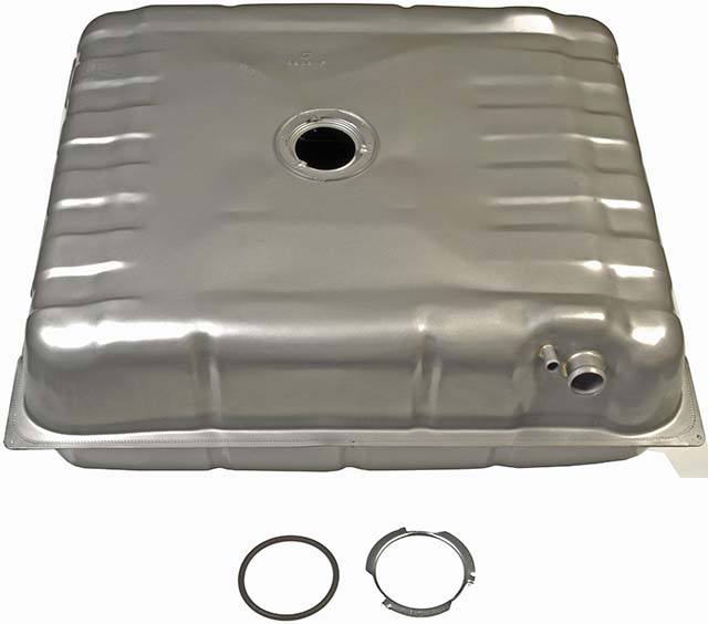 576-396 Galvanized Steel Fuel Tank, 40 gallons / 151 liters, OE Solutions Series - Dorman 576-396 Fuel Tank Compatible with Select Chevrolet / GMC Models - Dorman Fuel Tank 576-396 - FUEL TANK - Steel Fuel Tank - Gas Tank - This replacement fuel tank is precision-engineered to match the fit and function of the original fuel tank on specified vehicles. - Chevrolet P20 1989-82, Chevrolet P30 1989-82, GMC P2500 1989, GMC P2500 1987-82, GMC P3500 1989-82 - Steel Fuel Tank