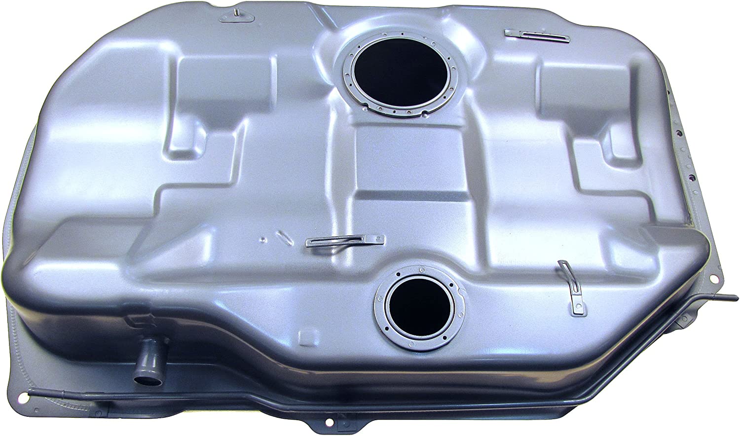 576-409 Galvanized Steel Fuel Tank, 11.9 gallons / 45 liters, OE Solutions Series - Dorman Fuel Tank 576-409 - FUEL TANK - Steel Fuel Tank - Gas Tank - This replacement fuel tank is precision-engineered to match the fit and function of the original fuel tank on specified vehicles. - Kia Rio 2005-04 - Steel Fuel Tank
