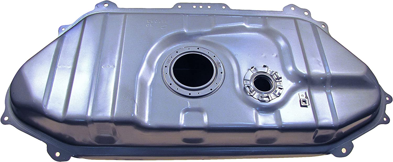 576-414 Galvanized Steel Fuel Tank, 11.9 gallons / 45 liters, OE Solutions Series - Dorman Fuel Tank 576-414 - FUEL TANK - Steel Fuel Tank - Gas Tank - This replacement fuel tank is precision-engineered to match the fit and function of the original fuel tank on specified vehicles. - Toyota Echo 2002-00 - Steel Fuel Tank