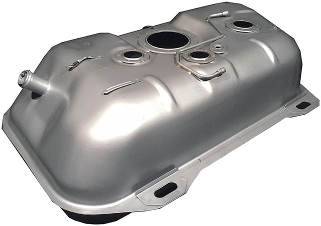 576-629 Galvanized Steel Fuel Tank, 17.4 gallons / 66 liters, OE Solutions Series - Dorman 576-629 Fuel Tank Compatible with Select Chevrolet Models - Dorman Fuel Tank 576-629 - Fuel Tank With Lock Ring And Seal - Fuel Tank With Lock Ring And Seal - Gas Tank - This replacement fuel tank is precision-engineered to match the fit and function of the original fuel tank on specified vehicles. - Chevrolet Tracker 2005-01