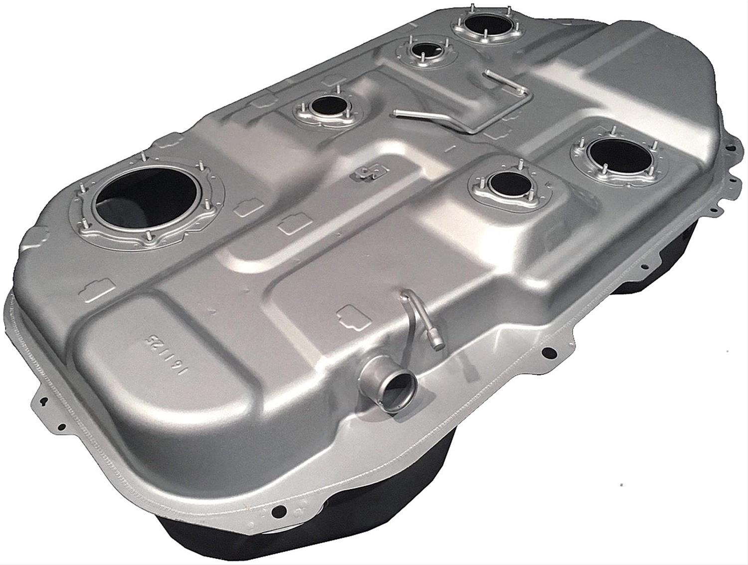 576-633 Galvanized Steel Fuel Tank, 15.7 gallons / 59 liters, OE Solutions Series - Dorman Fuel Tank 576-633 - Fuel Tank With Lock Ring And Seal - Fuel Tank With Lock Ring And Seal - Gas Tank - This replacement fuel tank is precision-engineered to match the fit and function of the original fuel tank on specified vehicles. - Mitsubishi Outlander 2006-03