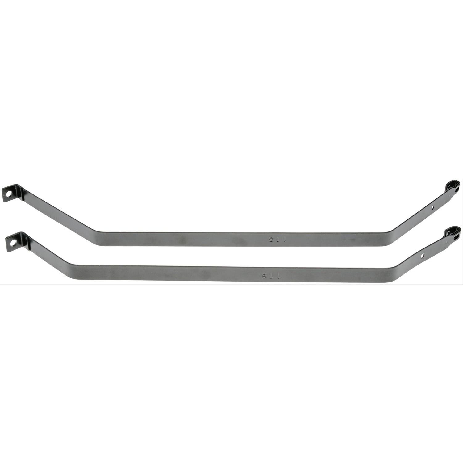 578-116 OE Solutions Series Fuel Tank Strap, Set of 2 - Dorman 578-116 Fuel Tank Strap Compatible with Select Chevrolet / Oldsmobile / Pontiac Models - Dorman Fuel Tank Strap 578-116 - Fuel Tank Strap Set - Fuel Tank Strap Set - Fuel Tank Bracket - Recommended for replacement whenever the fuel tank is replaced or serviced, this strap is a direct replacement for the original. Manufactured from durable materials to withstand harsh road and weather conditions. - Chevrolet Nova 1975-73, Oldsmobile Omega 1975-73, Pontiac Ventura 1975-73