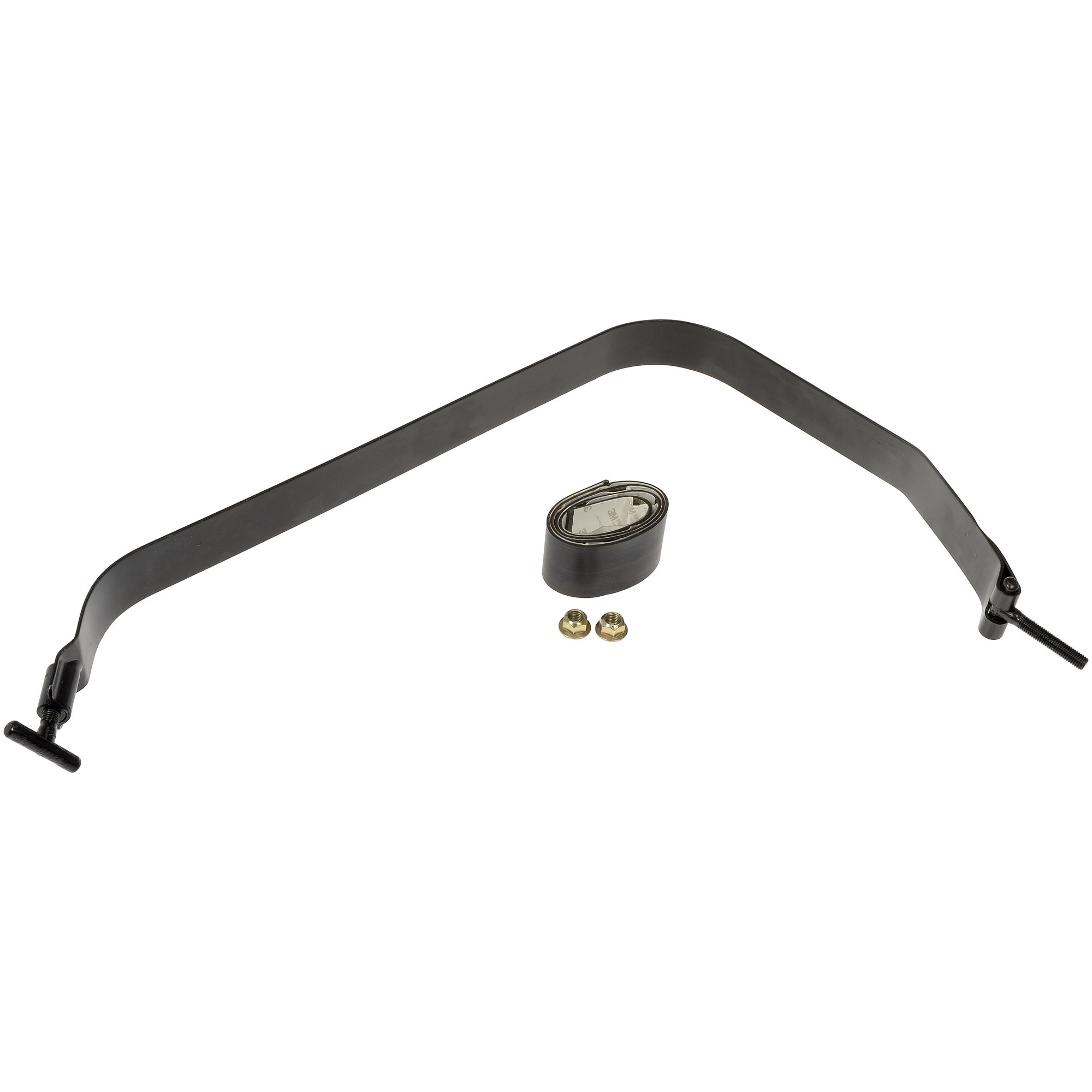 578-433 OE Solutions Series Fuel Tank Strap, Sold individually - Dorman Fuel Tank Strap 578-433 - Fuel Tank Strap - Fuel Tank Strap - Fuel Tank Bracket - Recommended for replacement whenever the fuel tank is replaced or serviced, this strap is a direct replacement for the original. Manufactured from durable materials to withstand harsh road and weather conditions. - Chevrolet 2009-04, GMC 2009-04