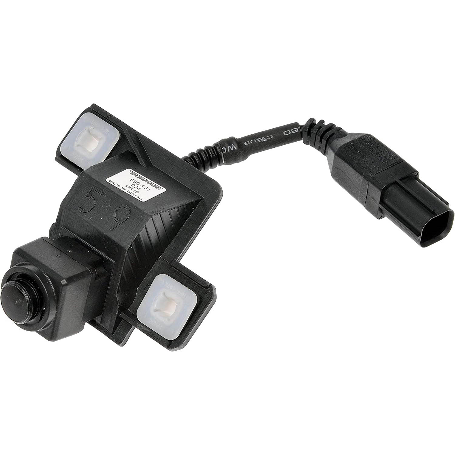 590-131 Back Up Camera - Dorman Park Assist Camera 590-131 - Park Assist Camera - Parking Camera - Park Assist Camera - Back Up Camera - Advanced Driver Assistance System (ADAS) - This park assist camera matches the fit and function of the original equipment camera. A high-resolution, wide-angle lens provides excellent visibility and a protective coating on the electronics ensures reliability under harsh conditions. - Toyota Prius 2015-10, Toyota Prius Plug-In 2015-12, Toyota Prius V 2014-12