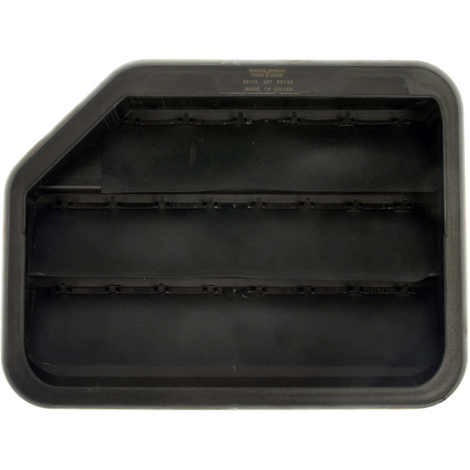 59112 Help Series Air Vent - Black, Plastic, Direct Fit - Cabin Pressure Vent - Dorman Cabin Pressure Relief Valve 59112