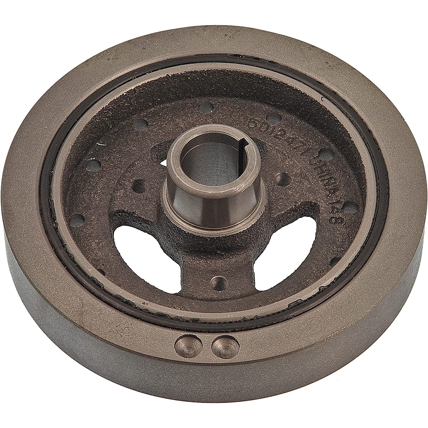 594-002 Harmonic Balancer, OE Solutions Series - Dorman 594-002 Engine Harmonic Balancer Compatible with Select Models - DORMAN 8" Harmonic Balancer Assembly for Ford - Dorman Harmonic Balancer 594-002 - Harmonic Balancer Assembly - HARMONIC BALANCER - Harmonic Balancer Assembly - Engine Harmonic Balancer - Crankshaft Damper - Crankshaft Dampener - Crankshaft Pulley - Harmonic Dampener - This direct replacement harmonic balancer features a stress-resistant rubber bond to properly absorb engine vibration. Stringent standards help ensure excellent tensile and impact strength for greater durability. - Chevrolet 1996-73, Chevrolet 1971-68, Ford 1979, Ford 1965, GMC 1996-72, GMC 1970-69, Isuzu 1995-93