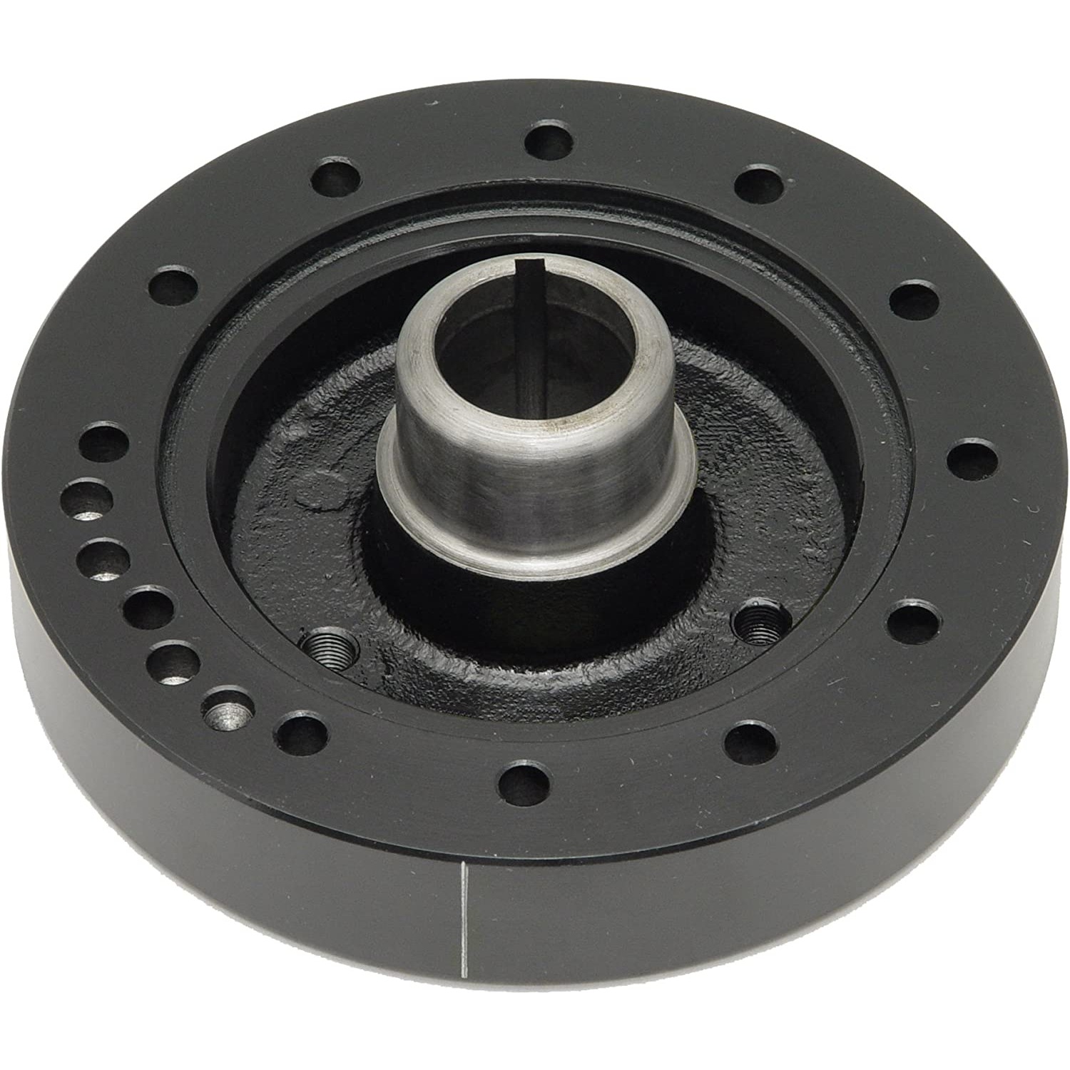 594-012S Harmonic Balancer, OE Solutions Series - Dorman Harmonic Balancer 594-012S - HARMONIC BALANCER - Harmonic Balancer Assembly - Engine Harmonic Balancer - Harmonic Dampener - Crankshaft Damper - Crankshaft Dampener - Crankshaft Pulley - This direct replacement harmonic balancer features a stress-resistant rubber bond to properly absorb engine vibration. Stringent standards help ensure excellent tensile and impact strength for greater durability. - General Motors 1995-84, General Motors 1982-69
