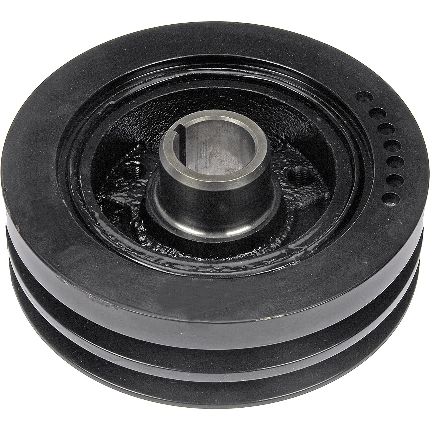 594-031 Harmonic Balancer, OE Solutions Series - Dorman 594-031 Engine Harmonic Balancer Compatible with Select Chevrolet / GMC Models - DORMAN Engine Harmonic Balancer for Chevrolet / GMC - Dorman Harmonic Balancer 594-031 - Harmonic Balancer Assembly - HARMONIC BALANCER - Harmonic Balancer Assembly - Crankshaft Pulley - Crankshaft Dampener - Engine Harmonic Balancer - Harmonic Dampener - Crankshaft Damper - This direct replacement harmonic balancer features a stress-resistant rubber bond to properly absorb engine vibration. Stringent standards help ensure excellent tensile and impact strength for greater durability. - Chevrolet 1995-94, Chevrolet 1989-72, Chevrolet 1968-62, GMC 1989-73, GMC 1967