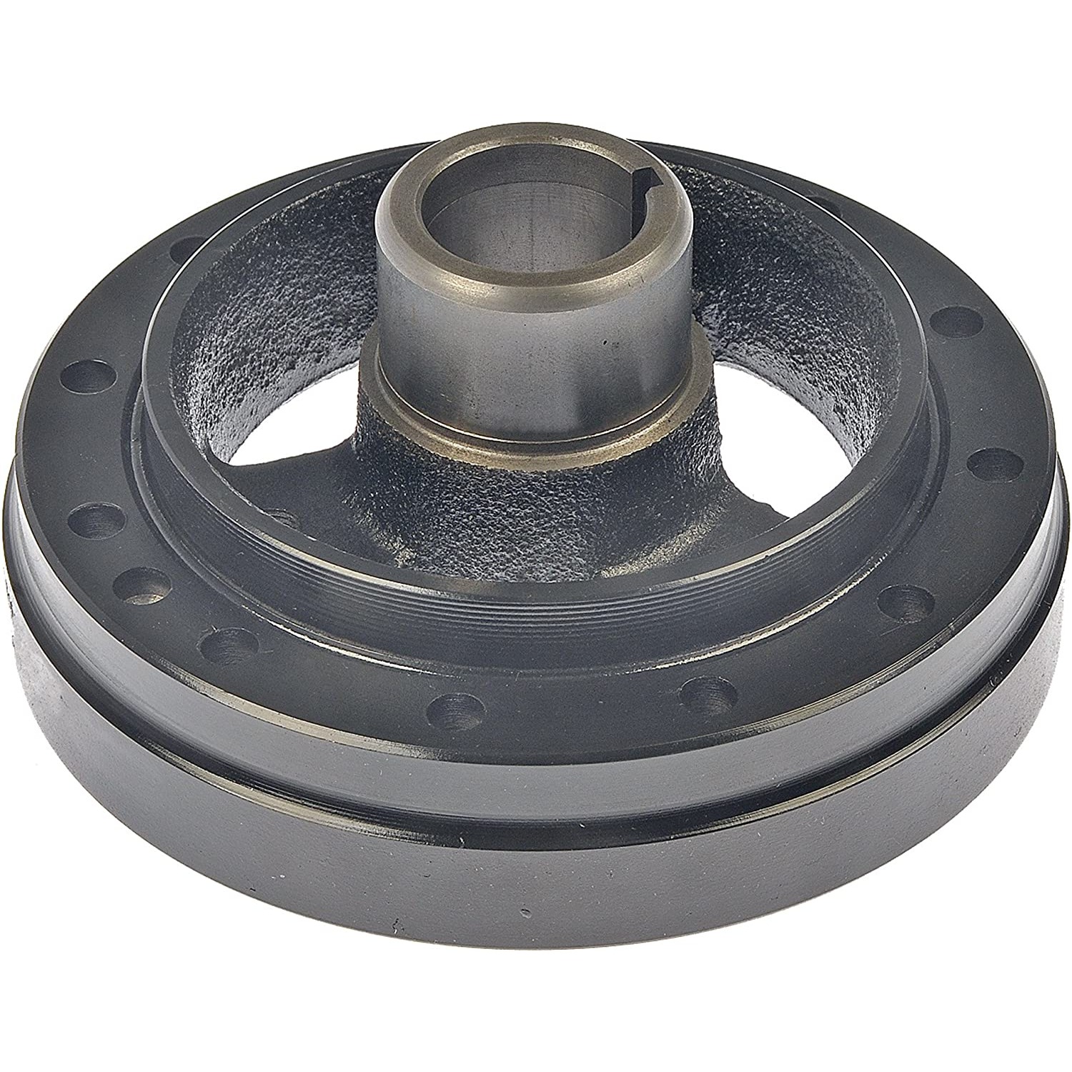 594-047 Harmonic Balancer, OE Solutions Series - Dorman 594-047 Engine Harmonic Balancer Compatible with Select Chevrolet / GMC / Oldsmobile Models - DORMAN Engine Harmonic Balancer - Dorman Harmonic Balancer 594-047 - Harmonic Balancer Assembly - HARMONIC BALANCER - Harmonic Balancer Assembly - Crankshaft Dampener - Crankshaft Damper - Harmonic Dampener - Engine Harmonic Balancer - Crankshaft Pulley - This direct replacement harmonic balancer features a stress-resistant rubber bond to properly absorb engine vibration. Stringent standards help ensure excellent tensile and impact strength for greater durability. - Chevrolet 1995-85, GMC 1995-85, Oldsmobile 1994-91