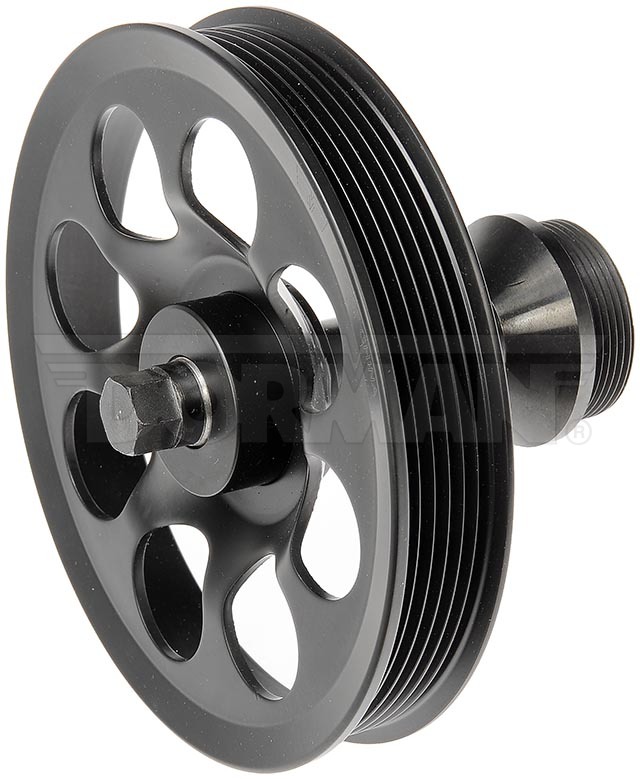 594-050F Harmonic Balancer, OE Solutions Series - Dorman 594-050F Engine Harmonic Balancer for Specific Ford / Mercury Models, Black Fits select: 1996-2005 FORD TAURUS, 1996-2005 MERCURY SABLE - Dorman 594-050F Harmonic Balancer Assembly Compatible with Select Ford/Mercury Models (OE FIX) - Dorman - OE Solutions Engine Harmonic Balancer 594-050F - Harmonic Balancer Assembly - Harmonic Balancer Assembly - Crankshaft Pulley - Crankshaft Dampener - Crankshaft Damper - Engine Harmonic Balancer - Harmonic Dampener - The original equipment plastic harmonic balancer often fails when it cracks. This Dorman OE FIX harmonic balancer is made of steel for greater durability. Finished in black paint to resist corrosion, it matches the original part for fit. - Ford Sable 2002-96, Ford Taurus 2005-96, Mercury Sable 2005-96