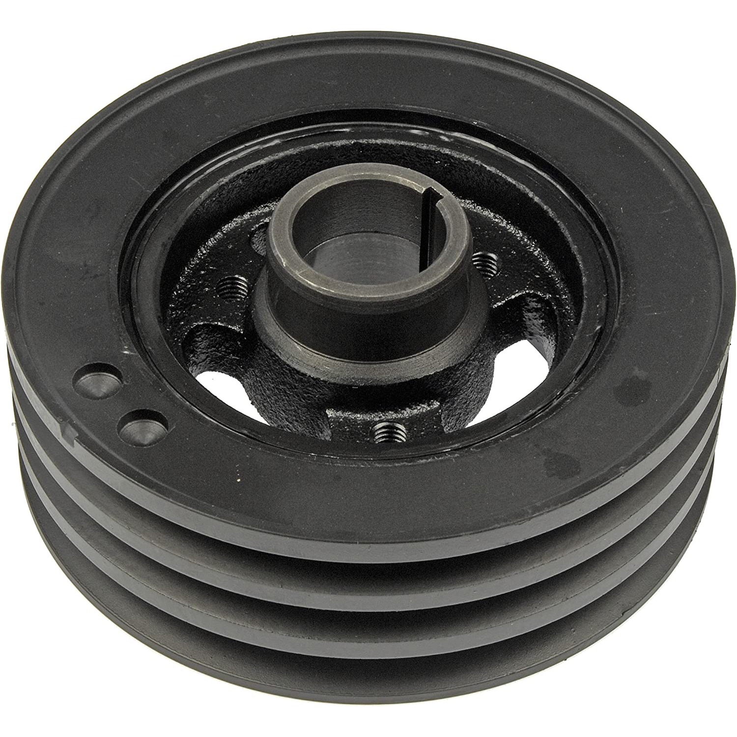 594-077 Harmonic Balancer, OE Solutions Series - Dorman 594-077 Engine Harmonic Balancer Compatible with Select Ford Models, Black - Dorman Harmonic Balancer 594-077 - Harmonic Balancer Assembly - HARMONIC BALANCER - Harmonic Balancer Assembly - Harmonic Dampener - Crankshaft Pulley - Crankshaft Dampener - Crankshaft Damper - Engine Harmonic Balancer - This direct replacement harmonic balancer features a stress-resistant rubber bond to properly absorb engine vibration. Stringent standards help ensure excellent tensile and impact strength for greater durability. - Ford 1989-77, Ford 1974-66