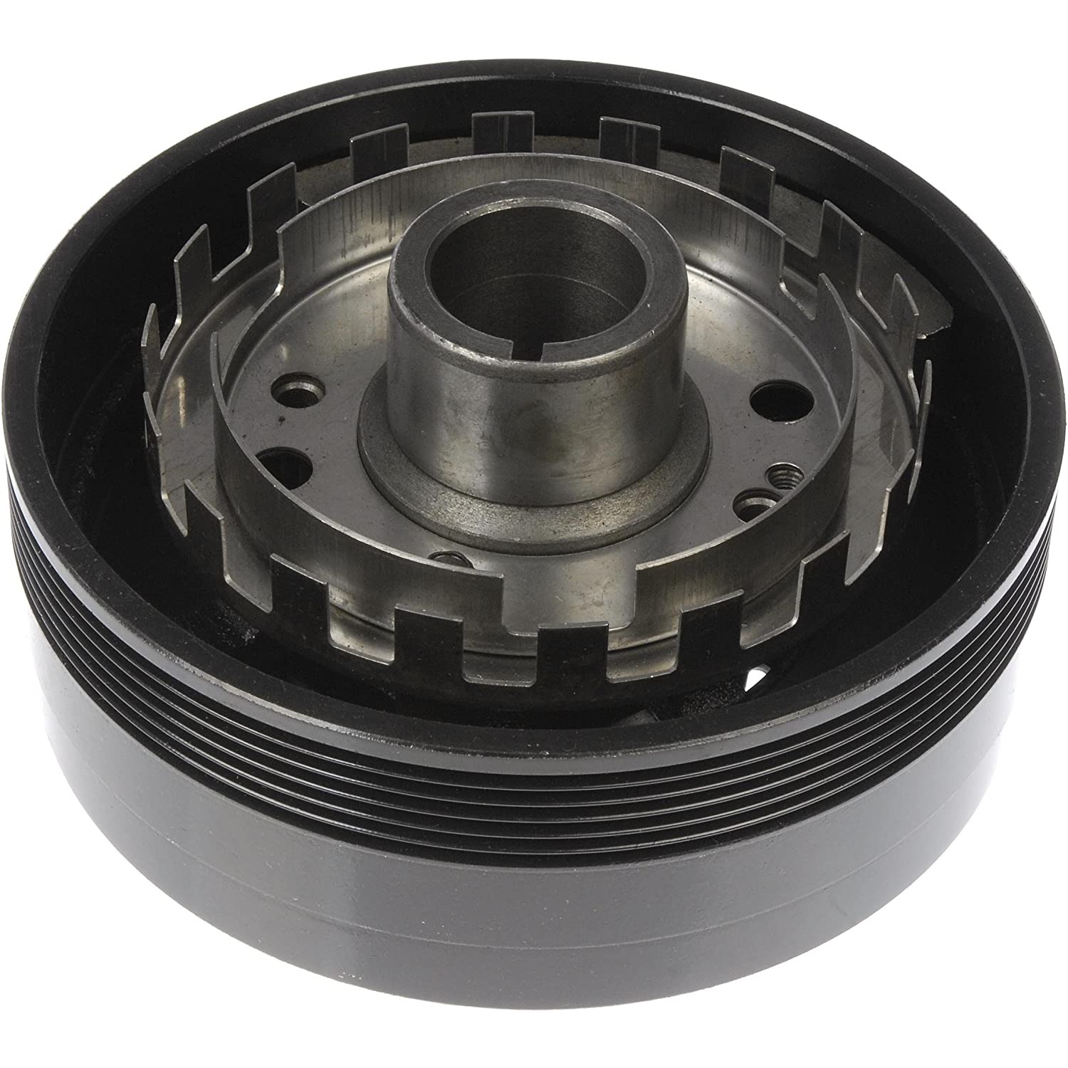 594-087 Harmonic Balancer, OE Solutions Series - Dorman 594-087 Engine Harmonic Balancer Compatible with Select Buick / Oldsmobile / Pontiac Models - Dorman Harmonic Balancer 594-087 - Harmonic Balancer Assembly - HARMONIC BALANCER - Harmonic Balancer Assembly - Crankshaft Dampener - Crankshaft Pulley - Crankshaft Damper - Harmonic Dampener - Engine Harmonic Balancer - This direct replacement harmonic balancer features a stress-resistant rubber bond to properly absorb engine vibration. Stringent standards help ensure excellent tensile and impact strength for greater durability. - Buick 1993, Oldsmobile 1993, Pontiac 1993
