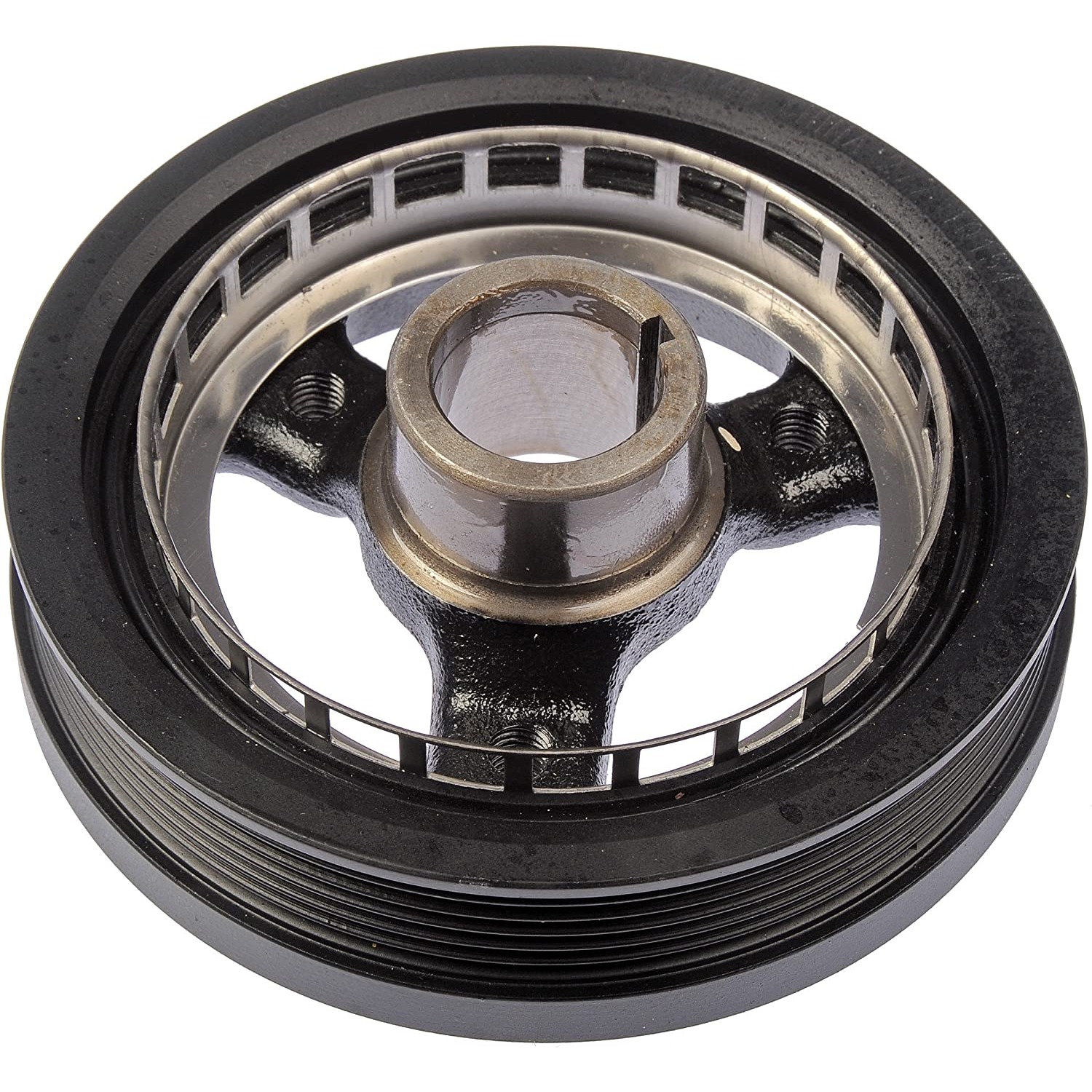 594-148 Harmonic Balancer, OE Solutions Series - Dorman 594-148 Engine Harmonic Balancer Compatible with Select Models - Dorman 594-148 Engine Harmonic Balancer for Specific Models, Black Fits select: 2000-2005 CHEVROLET IMPALA, 1994-2005 BUICK CENTURY - Dorman Harmonic Balancer 594-148 - Harmonic Balancer Assembly - HARMONIC BALANCER - Harmonic Balancer Assembly - Crankshaft Damper - Crankshaft Dampener - Harmonic Dampener - Engine Harmonic Balancer - Crankshaft Pulley - This direct replacement harmonic balancer features a stress-resistant rubber bond to properly absorb engine vibration. Stringent standards help ensure excellent tensile and impact strength for greater durability. - Buick 2005-94, Chevrolet 2005-94, Oldsmobile 2004-93, Pontiac 2005-94