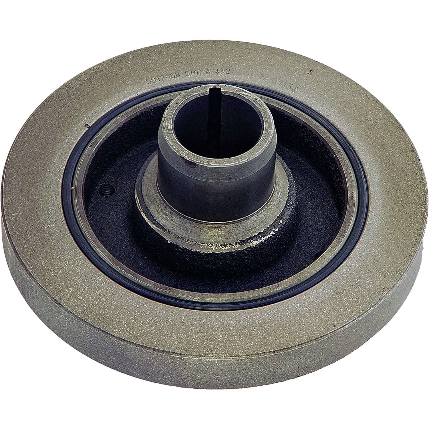 594-158 Harmonic Balancer, OE Solutions Series - Dorman 594-158 Engine Harmonic Balancer Compatible with Select Buick / Oldsmobile / Pontiac Models - Dorman Harmonic Balancer 594-158 - Harmonic Balancer Assembly - HARMONIC BALANCER - Harmonic Balancer Assembly - Engine Harmonic Balancer - Harmonic Dampener - Crankshaft Damper - Crankshaft Pulley - Crankshaft Dampener - This direct replacement harmonic balancer features a stress-resistant rubber bond to properly absorb engine vibration. Stringent standards help ensure excellent tensile and impact strength for greater durability. - Buick 1975, Oldsmobile 1975, Pontiac 1979-68