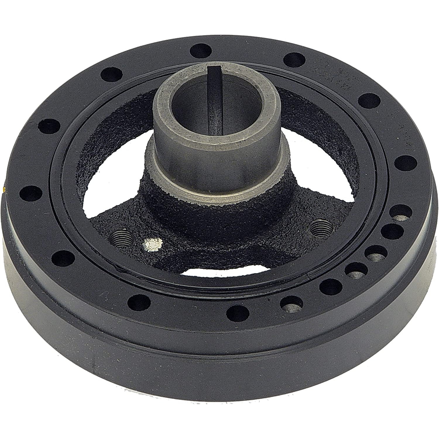 594-181 Harmonic Balancer, OE Solutions Series - Dorman 594-181 Engine Harmonic Balancer Compatible with Select Models - Dorman Harmonic Balancer 594-181 - Harmonic Balancer Assembly - HARMONIC BALANCER - Harmonic Balancer Assembly - Harmonic Dampener - Engine Harmonic Balancer - Crankshaft Pulley - Crankshaft Dampener - Crankshaft Damper - This direct replacement harmonic balancer features a stress-resistant rubber bond to properly absorb engine vibration. Stringent standards help ensure excellent tensile and impact strength for greater durability. - Chevrolet 2014-95, GMC 2014-95, Isuzu 2000-97, Oldsmobile 2001-96, Workhorse 2003-02