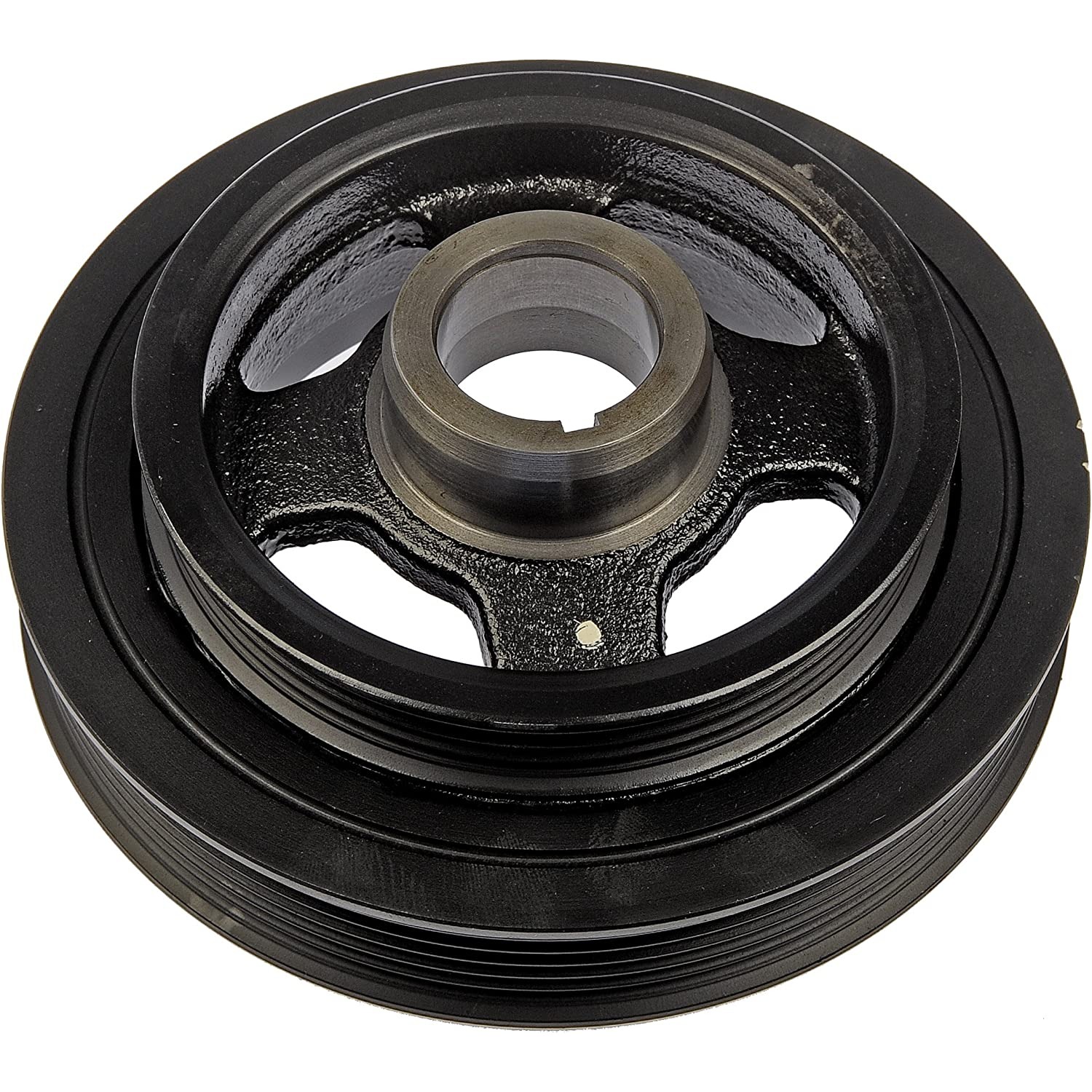 594-303 Harmonic Balancer, OE Solutions Series - Dorman 594-303 Engine Harmonic Balancer Compatible with Select Infiniti/Nissan Models - Dorman Harmonic Balancer 594-303 - Harmonic Balancer Assembly - HARMONIC BALANCER - Harmonic Balancer Assembly - Crankshaft Damper - Crankshaft Dampener - Engine Harmonic Balancer - Harmonic Dampener - Crankshaft Pulley - This direct replacement harmonic balancer features a stress-resistant rubber bond to properly absorb engine vibration. Stringent standards help ensure excellent tensile and impact strength for greater durability. - Infiniti 2004-02, Nissan 2008-02