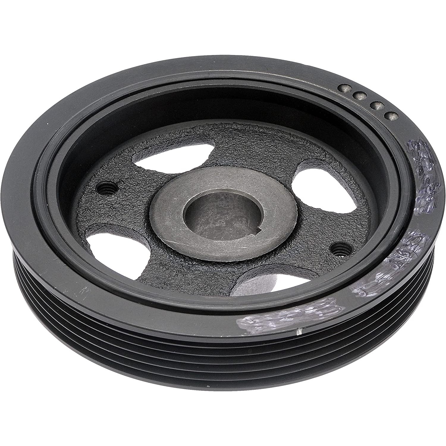 594-404 Harmonic Balancer, OE Solutions Series - Dorman 594-404 Engine Harmonic Balancer Compatible with Select Lexus / Scion / Toyota Models - Dorman Harmonic Balancer 594-404 - Harmonic Balancer Assembly - HARMONIC BALANCER - Harmonic Balancer Assembly - Crankshaft Pulley - Engine Harmonic Balancer - Harmonic Dampener - Crankshaft Damper - Crankshaft Dampener - This direct replacement harmonic balancer features a stress-resistant rubber bond to properly absorb engine vibration. Stringent standards help ensure excellent tensile and impact strength for greater durability. - Lexus 2017-11, Scion 2016, Scion 2014-08, Toyota 2020-19, Toyota 2017-09