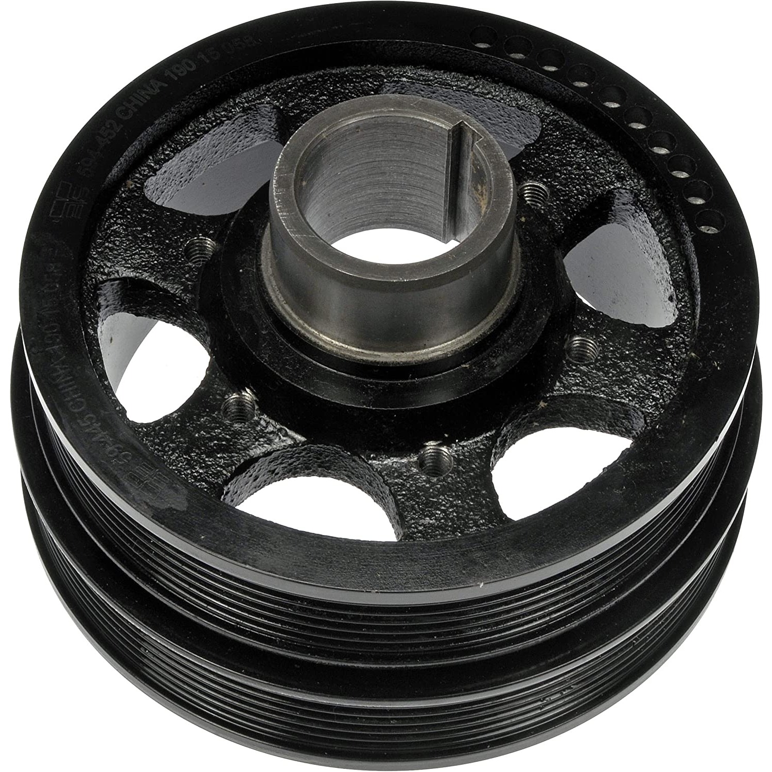 594-452 Harmonic Balancer, OE Solutions Series - Dorman 594-452 Engine Harmonic Balancer Compatible with Select Models - Dorman Harmonic Balancer 594-452 - Harmonic Balancer Assembly - HARMONIC BALANCER - Harmonic Balancer Assembly - Engine Harmonic Balancer - Crankshaft Dampener - Crankshaft Pulley - Crankshaft Damper - Harmonic Dampener - This direct replacement harmonic balancer features a stress-resistant rubber bond to properly absorb engine vibration. Stringent standards help ensure excellent tensile and impact strength for greater durability. - Buick 2007, Cadillac 2019-13, Cadillac 2011-04, Chevrolet 2016-13, GMC 2016-15