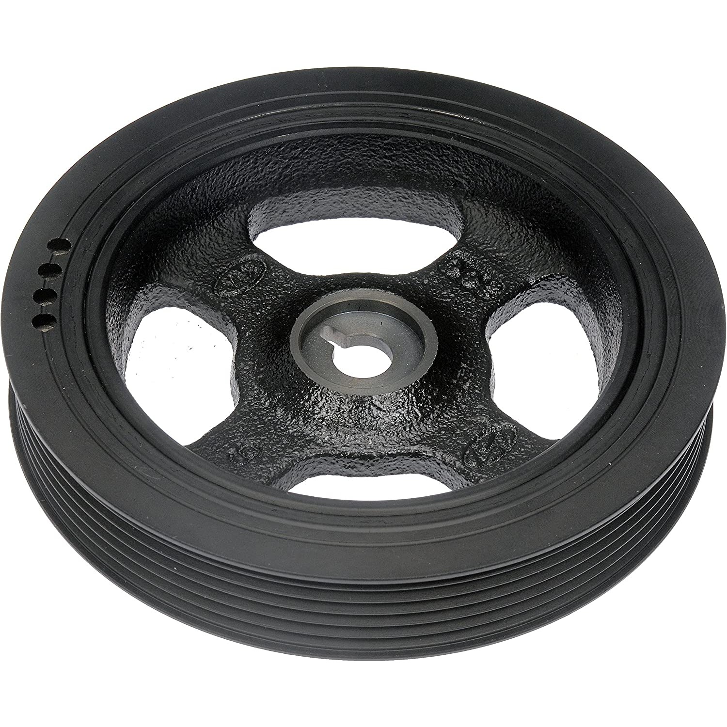 594-501 Harmonic Balancer, OE Solutions Series - Dorman 594-501 Engine Harmonic Balancer Compatible with Select Hyundai/Kia Models - Dorman Harmonic Balancer 594-501 - Harmonic Balancer Assembly - HARMONIC BALANCER - Harmonic Balancer Assembly - Crankshaft Damper - Harmonic Dampener - Engine Harmonic Balancer - Crankshaft Pulley - Crankshaft Dampener - This direct replacement harmonic balancer features a stress-resistant rubber bond to properly absorb engine vibration. Stringent standards help ensure excellent tensile and impact strength for greater durability. - Hyundai 2020-12, Kia 2020-10