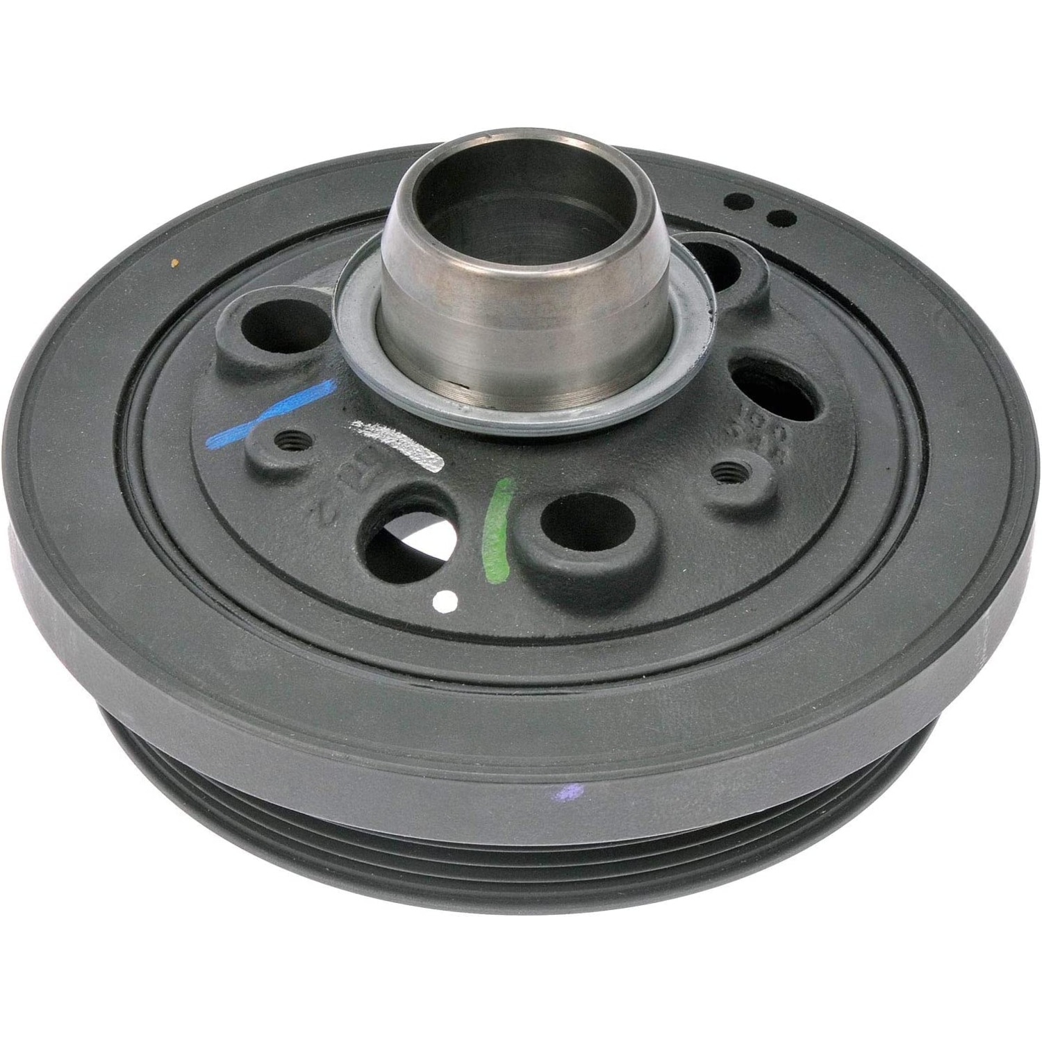 594-533 Harmonic Balancer, OE Solutions Series - Dorman 594-533: Harmonic Balancer Assembly - Dorman Harmonic Balancer 594-533 - Harmonic Balancer Assembly - Harmonic Balancer Assembly - Engine Harmonic Balancer - Harmonic Dampener - Crankshaft Dampener - Crankshaft Pulley - Crankshaft Damper - This direct replacement harmonic balancer features a stress-resistant rubber bond to properly absorb engine vibration. Stringent standards help ensure excellent tensile and impact strength for greater durability. - Chrysler 2014-12, Dodge 2020-11, Jeep 2019-12