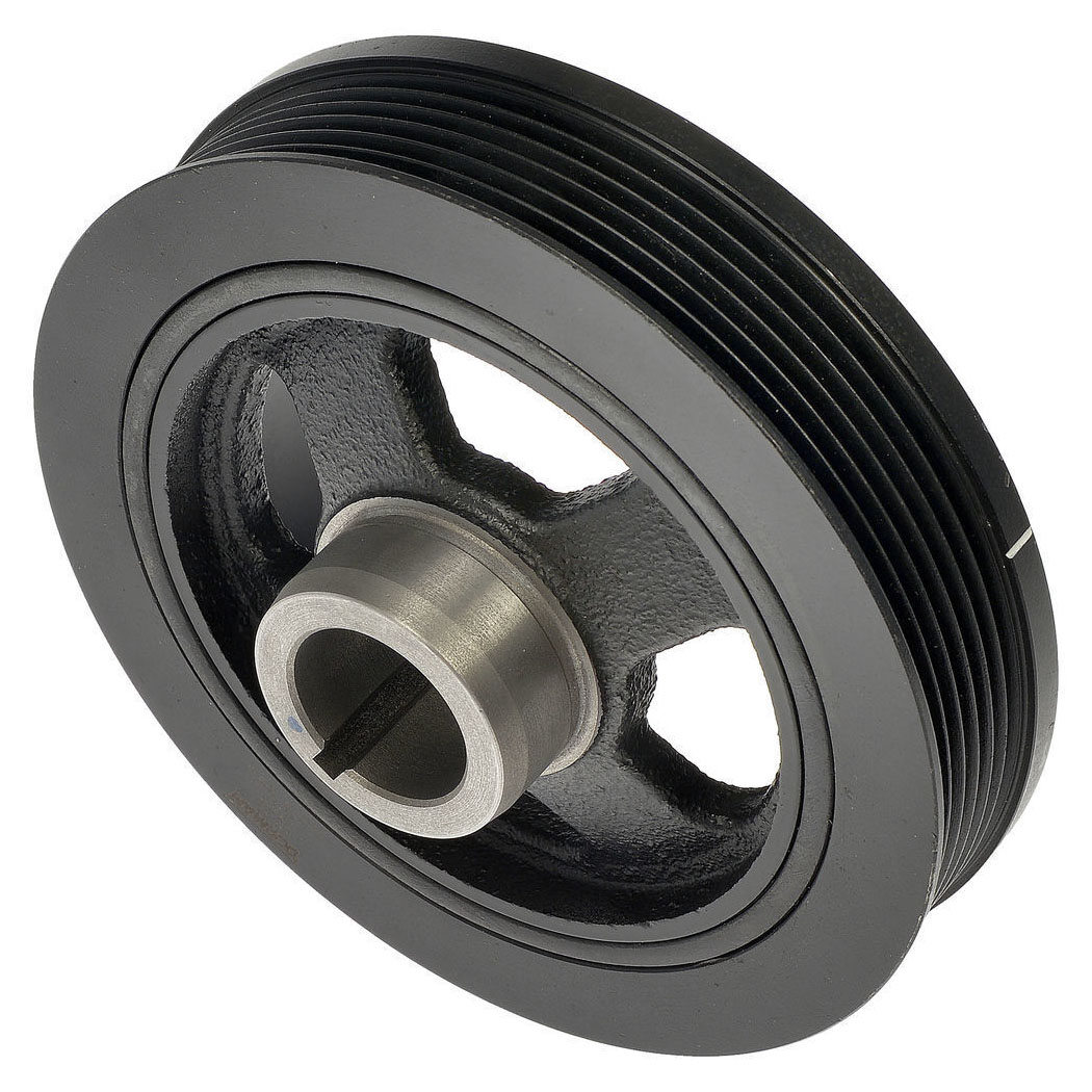 594-551 Harmonic Balancer, OE Solutions Series - Harmonic Balancer Assembly - Harmonic Balancer Assembly - Harmonic Dampener - Crankshaft Damper - Engine Harmonic Balancer - Crankshaft Pulley - Crankshaft Dampener - This direct replacement harmonic balancer features a stress-resistant rubber bond to properly absorb engine vibration. Stringent standards help ensure excellent tensile and impact strength for greater durability. - Mitsubishi 2012-04