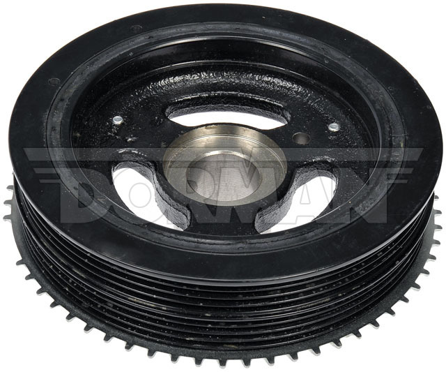 594-726 Harmonic Balancer, OE Solutions Series - Dorman 594-726 Engine Harmonic Balancer Compatible with Select Ford/Lincoln Models - Dorman Harmonic Balancer 594-726 - Harmonic Balancer Assembly - Harmonic Balancer Assembly - Engine Harmonic Balancer - Crankshaft Damper - Crankshaft Dampener - Crankshaft Pulley - Harmonic Dampener - This direct replacement harmonic balancer features a stress-resistant rubber bond to properly absorb engine vibration. Stringent standards help ensure excellent tensile and impact strength for greater durability. - Ford 2020-13, Lincoln 2020-13