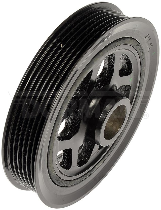594-731 Harmonic Balancer, OE Solutions Series - Dorman 594-731 Engine Harmonic Balancer Compatible with Select Ford Models - Dorman Harmonic Balancer 594-731 - Harmonic Balancer Assembly - Harmonic Balancer Assembly - Harmonic Dampener - Crankshaft Damper - Engine Harmonic Balancer - Crankshaft Pulley - Crankshaft Dampener - This direct replacement harmonic balancer features a stress-resistant rubber bond to properly absorb engine vibration. Stringent standards help ensure excellent tensile and impact strength for greater durability. - Ford Fiesta 2018-11, Ford Fiesta Ikon 2015-14, Ford Fiesta Ikon 2010-05