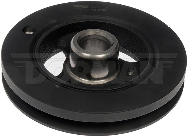 594-739 Harmonic Balancer, OE Solutions Series - Dorman 594-739 Engine Harmonic Balancer Compatible with Select American Motors / Jeep Models - Dorman Harmonic Balancer 594-739 - Harmonic Balancer Assembly - Harmonic Balancer Assembly - Crankshaft Damper - Engine Harmonic Balancer - Harmonic Dampener - Crankshaft Pulley - Crankshaft Dampener - This direct replacement harmonic balancer features a stress-resistant rubber bond to properly absorb engine vibration. Stringent standards help ensure excellent tensile and impact strength for greater durability. - American Motors 1980-75, Jeep 1986-74