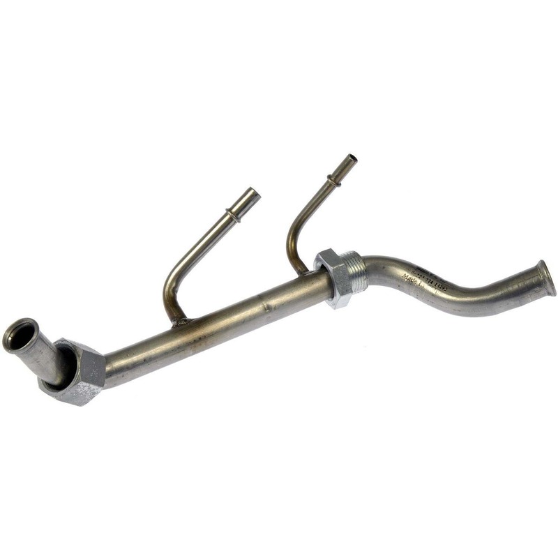 598-121 EGR Line OE Solutions Series - Direct Fit - Dorman 598-121 Exhaust Gas Recirculation (EGR) Line Compatible with Select Ford/Mercury Models - Dorman EGR Line Tube 598-121 - EGR TUBE - Exhaust Gas Recirculation Tube - EGR Pipe - EGR Tube - Engineered to resist stress fractures, corrosion and carbon buildup blockage, this exhaust gas recirculation tube is a direct replacement for the original equipment EGR tube. Includes same features and components as installed on original EGR tube. - Ford Taurus 1999-97, Mercury Sable 1999-97 - Exhaust Gas Recirculation Tube
