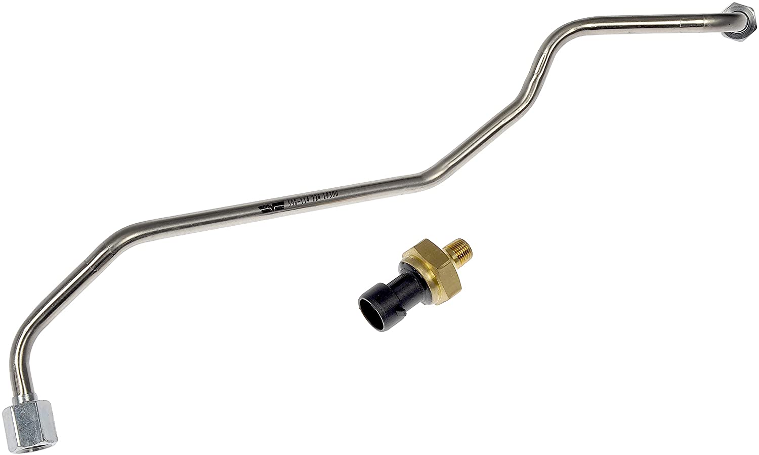 598-180 EGR Tube - Dorman 598-180 Delta Pressure Feedback Exhaust Gas Recirculation (EGR) Tube and Sensor Kit Compatible with Select Ford Models - Dorman EGR Tube Kit 598-180 - EGR Tube Kit - Exhaust Gas Recirculation Tube Kit - EGR Pressure Feedback Sensor and Tube Kit - Exhaust Gas Recirculation Pressure Feedback Sensor and Tube Kit - DPF EGR Tube and Sensor Kit - DPF EGR Sensor Kit - The components in this delta pressure feedback exhaust gas recirculation (EGR) tube and sensor kit are designed to match the functions of the original parts on specified vehicles to help monitor EGR system pressure. - Ford 2003-98 - Exhaust Gas Recirculation Tube Kit