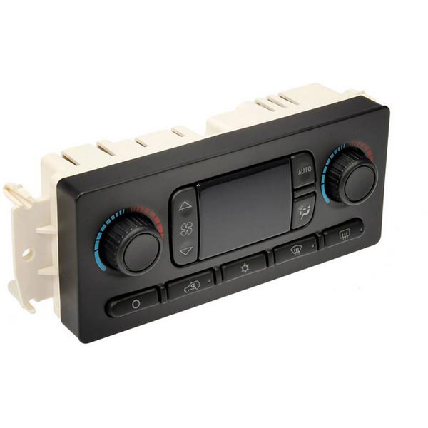599-211XD Climate Control Unit - Sold individually - Climate Control Module - Climate Control Module - HVAC Control Head - AC Control Head - Climate controls stopped working? Easily replace your unit with this brand new Dorman OE FIX HVAC control module assembled and tested in the USA. This unit contains proprietary software that eliminates the need for programming with GM-specific software like SPS (Service Programming System). Because of this, one OE FIX module fits a wide range of General Motors, Isuzu and Saab vehicles that have automatic air conditioning controls. After installation, the unit is automatically configured to the vehicle, making installation quick and easy. - Buick 2007-04, Cadillac 2006-03, Chevrolet 2009-02, GMC 2009-02, Hummer 2007-03, Oldsmobile 2004-02 - Dorman 599-211XD Climate Control Module Compatible with Select Models (OE FIX) - Dorman - OE Solutions HVAC Control Module 599-211XD