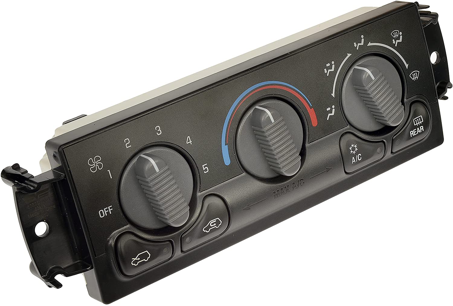 599-218 Climate Control Unit - Sold individually - Climate Control Module - Climate Control Module - AC Control Head - HVAC Control Head - Climate controls stopped working? Seamlessly restore operation by easily swapping the malfunctioning original module with this fully tested replacement unit. - Chevrolet 2002-99, GMC 2002-99 - Dorman 599-218 Front Climate Control Module Compatible with Select Chevrolet/GMC Models - Dorman A/C Selector Mode Switch 599-218